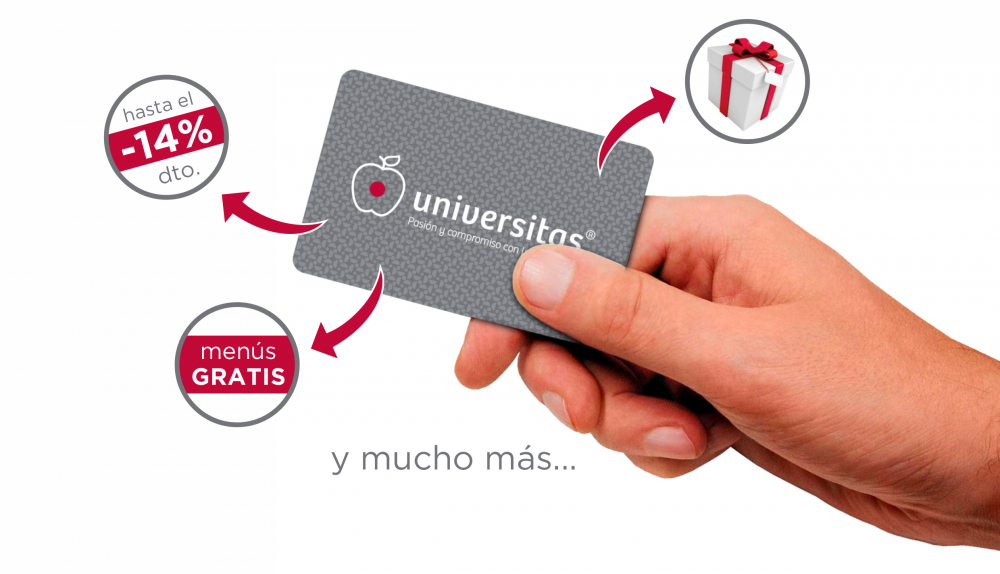 Don’t you have the Universitas Club card yet?